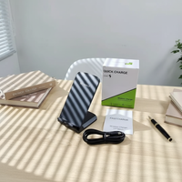 Produits promotionnels de qualité supérieure directement de l'usine, chargeur sans fil rapide pour téléphone portable et ordinateur de bureau, support de charge personnalisé avec logo, 10W 15W.