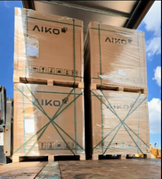 Panel Surya Monokristalin Tipe-N AIKO Neostar 3P54 AIKO-A-MCE54Mw 470-500W Daya Tinggi, Mendukung Grosir untuk Perusahaan EPC Surya