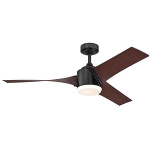 Ventilateur de plafond LED moderne de 42 et 52 pouces avec lumière, moteur DC, télécommande, silencieux, pales en ABS pour la décoration intérieure du salon et de la chambre - Product Image 1