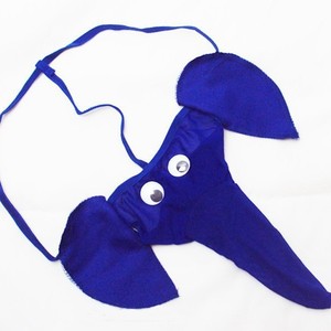Sous-vêtements sexy pour hommes, string imprimé léopard, taille basse, polyester, motif éléphant, style tentation - Product Image 4