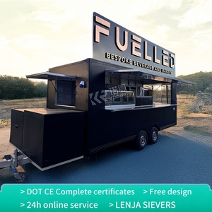 Camion de restauration rapide mobile 2025 en acier inoxydable pour hot-dogs, pizzas, café, glaces, remorque de restauration rapide OEM à vendre - Product Image 6