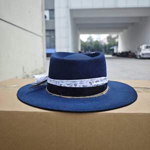 قبعة فيدورا من الصوف 100% بأفضل سعر بسعر الجملة بطراز جديد - Product Image 5