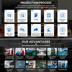 แว่นตากันแดดกีฬา เลนส์โพลาไรซ์ใส แว่นตาปั่นจักรยาน วิ่ง ป้องกันรังสียูวี 400 รับผลิตตามแบบ (OEM) แว่นตานิรภัยสำหรับกิจกรรมกลางแจ้ง รับทำโลโก้ตามสั่ง - Product Image 6