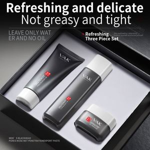 Productos para el Cuidado <span class=keywords><strong>de</strong></span> la Piel para Hombres VAK, Cuidado <span class=keywords><strong>de</strong></span> la Piel Masculina, Marca Privada, Régimen <span class=keywords><strong>de</strong></span> Cuidado Facial <span class=keywords><strong>de</strong></span> 3 Pasos, Set <span class=keywords><strong>de</strong></span> Regalo, Cuidado Facial para Hombres - Product Image 2