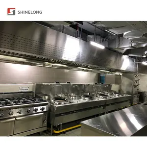 Hotel Industrial Mcdonalds Kitchen Equipment Stainless Steel Restaurant Commercial Fast Food Kitchen Tools and Cooking Equipment