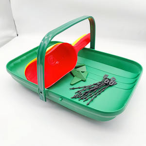 Garden Tool <strong>Plastic</strong> Gardening Tray Harvest Basket Gardening <strong>Trug</strong> Basket with Handle - Product Image 1