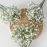 Rangkaian Bunga Baby's Breath Gypsophila Buatan Tangan Berkualitas Tinggi untuk Dekorasi Pernikahan dan Photo Booth - Ramah Lingkungan