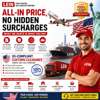 Services logistiques Chine-USA : Fret aérien + express, LCL, DDP, Amazon FBA, livraison terrestre locale, dédouanement, transitaire