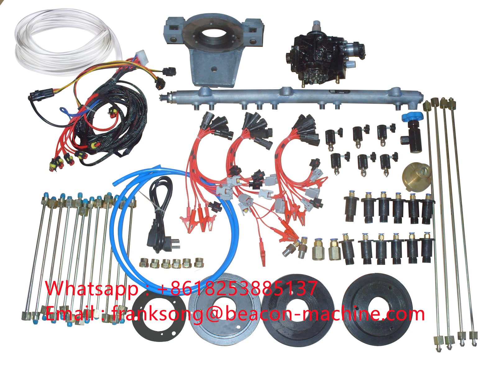 Ghế Thử Bơm Phun Nhiên Liệu Diesel Cơ Học Truyền Thống EURO II 12PSB Với Băng Thử Nghiệm Kim Phun Common Rail CRS600S