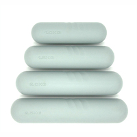 Ensemble de barres d'haltères de yoga pour la maison, haltères en silicone de 2 kg, haltères colorés pour femmes, poids pour les mains, écologiques, logo personnalisé, Pilates