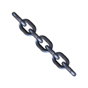 MaxPlus Hot Selling G80 Welded ZINC Lifting Load Chain Drag Chains EN818-2 Standard ISO9001 Certified Zinc/<b>Black</b>/<b>Polished</b> G80 Li - Product Image 5