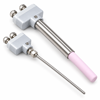 Thermocouple de type K WRNK-T12/WRN-T22, plat, en forme de T, blindé, boîte de jonction en corindon, OEM/ODM, IP65