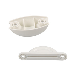 White RV <b>Door</b> <b>Catch</b> Set With Screws For Vehicle Interior Use - Product Image 5
