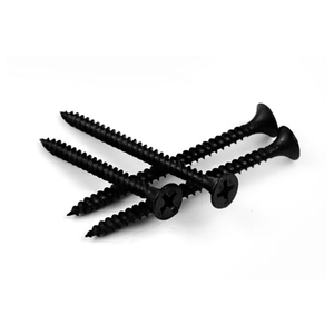 Gypsum Board Self Tapping <strong>Screw</strong> / Hexagon Head Galvanized <strong>Wood</strong> <strong>Screw</strong> for Wooden Structure / Flat Head <strong>Black</strong> Drywall <strong>Screw</strong> - Product Image 3