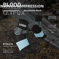 Chaussettes de compression professionnelles NEENCA pour femmes et hommes, tricotées, respirantes, ODM 20-30 mmHg, soutien de la circulation