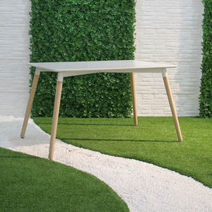 Venta caliente 3 en 1 mesa de comedor ajustable multiusos cubierta de Mdf con acabado de alto brillo juego de muebles de sala de estar que ahorra espacio - Product Image 6