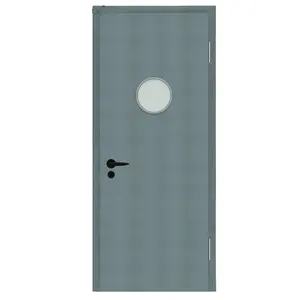 Factory Manufacturing French Residential Exterior Security Entry Doors, Security Entry Soundproofing Solid Wooden Doors/