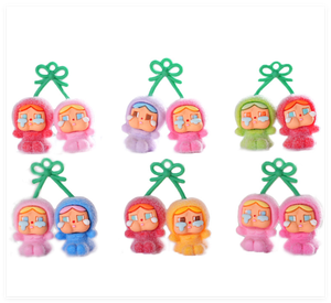 Miniatura in Resina alla <span class=keywords><strong>Moda</strong></span>, Bambola Piangente Colorata con Effetto Floccato, Statuetta 3D, Charm Coniglietto per Bambine, Giocattolo Sorpresa per Bambini - Product Image 1