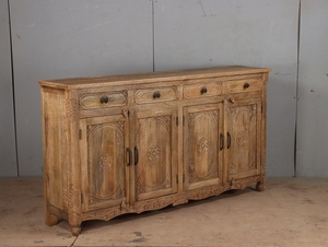 Elegant Solid Wood <b>Sideboard</b> <b>Storage</b> Cabinet with Modern Style for Dining Room Living Room Hotel Apartment Furniture Export - Product Image 2