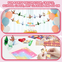 Jouets éducatifs Joycat, jouets d'origami faits à la main pour enfants de maternelle, bricolage, origami coloré, kit de papier d'origami éducatif créatif pour enfants