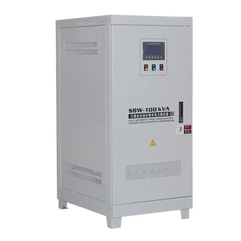 TNS Series 3KVA 9KVA 20KVA 30KVA 50KVA 80KVA Automatic Voltage Regulator 3 Phase AC Servo Voltage Stabilizer