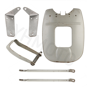 Protector de Rodilla Metálico, Knieblech, Beinschild, para Motocicletas Simson S50 S51 SR4 SR42, Repuestos - Product Image 2