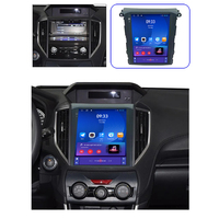 Radio de Coche Android 2 Din DSP Tesla Touch de 9.7 Pulgadas para Subaru XV/Forester 2019-2021 con CarPlay Inalámbrico y Navegación GPS