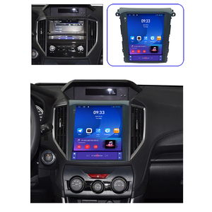 Radio de coche Tesla Touch <span class=keywords><strong>Android</strong></span> 2 Din de 9,7 pulgadas para Subaru XV Forester 2019 2020 2021 inalámbrico Carplay auto radio navegación GPS - Product Image 3