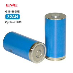 EVE-Células de batería de iones de litio cilíndricas NMC, sistema de almacenamiento de energía, 3,7 V, 32Ah, 10.6A, 117.7Wh, para carrito de golf RV - Product Image 2