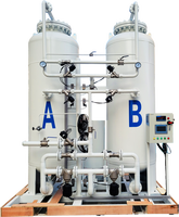 Nouveau Générateur d'Azote Automatique 220V Pureté 99,999% Capacité 80Nm³/h Pompe à Moteur à Engrenages en Acier Moteur PLC PSA Azote Liquide