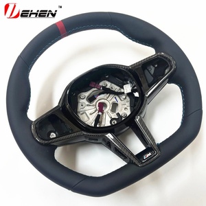 Nuevo Volante Deportivo de Fibra de Carbono y Cuero para Modelos X3 M2 M5 Series X3X4X5X6X7, Diseño Deportivo Modificado, Compatible con 12345678 - Product Image 3