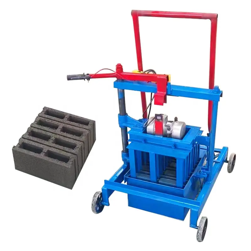 Automatic Hollow Sand Paving Laying Moulding Concrete Paver Block Cement Brick Making Machine Price