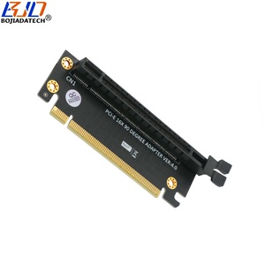 Kartu Adaptor Riser PCI Express PCI-E 4.0 16X ke X16 90 Derajat Grosir Pabrik untuk Casing Komputer Server 2U Tersedia - Product Image 4