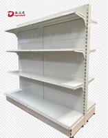 Étagères de présentation, étagères de supermarché, gondoles d'épicerie, rayonnages de magasin, rayonnages de vente au détail, rayonnages de magasin, étagères métalliques, estantes
