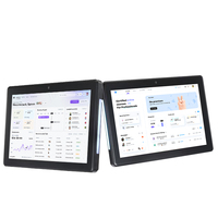 Sistema de Reserva de Salas de Reuniones Montado en la Pared, Tablet PC Android de 10.1 Pulgadas con PoE y NFC, Pantalla Inteligente para Oficina