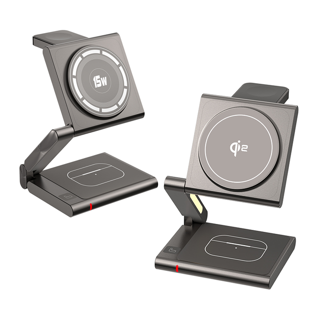 25W 3 in 1 Wireless Charger Magnetic Fast Charging for iPhone IWatch Airpods