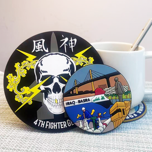 Promotion Wholesale Cheap 3D Custom logo Plastic Silicone Mat Soft Pvc Rubber Cup <strong>Coasters</strong> <strong>for</strong> <strong>Drinks</strong> - Product Image 3