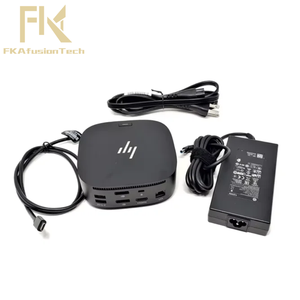 Base de Conexión Original para Portátil HP, <span class=keywords><strong>USB</strong></span>-<span class=keywords><strong>C</strong></span> <span class=keywords><strong>Dock</strong></span> <span class=keywords><strong>G5</strong></span> 120W <span class=keywords><strong>USB</strong></span> 3.0 con Pantalla Dual 4K y Centro de Carga - Product Image 5