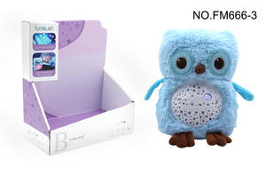 Juguete de Peluche Suave de Conejo para Niños, con Relleno de Algodón PP, Luz Nocturna de Proyección y Música para Dormir con Luz de Estrellas - Product Image 4