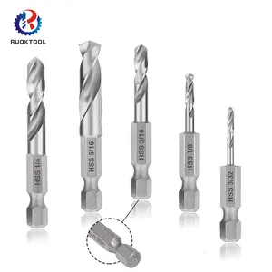 High Quality Hss Twist Percer Power Tool Accessories Hotsale Hexagonal Shank Short Carbide Drill Bit