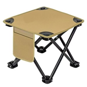 Chaise pliante en fer avec logo personnalisé, légère et portable, pour le camping, la pêche, le jardin - Product Image 4