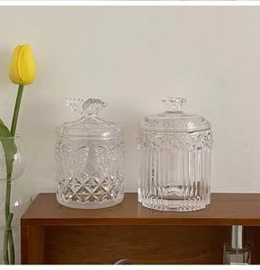 Frasco de Vidrio Transparente Económico <span class=keywords><strong>para</strong></span> Dulces, Frasco de Vidrio Transparente de Lujo con Recubrimiento Electrolítico Colorido <span class=keywords><strong>para</strong></span> Guardar Dulces - Product Image 3