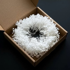 50 pièces <span class=keywords><strong>de</strong></span> fleurs naturelles séchées et préservées artisanales, Gypsophile, longue durée, pour bouquets <span class=keywords><strong>de</strong></span> mariage, Fête des Mères, Remise <span class=keywords><strong>de</strong></span> diplôme - Product Image 2