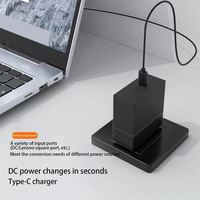 100W DC vers USB C PD Adaptateur secteur Convertisseur pour Lenovo Asus Hp Dell Acer Chargeur pour ordinateur portable vers 5V 9V 20V Type C Chargeur Connecteur