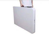 Tables de Traiteur Pliantes Rectangulaires en Plastique Soufflé 180 cm (72'') pour Événements