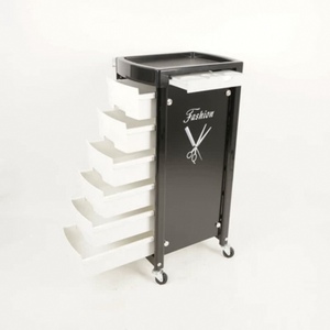 Chariot de salon de coiffure détachable zs, chariot d'assistant de coiffeur, chariot doré avec roues universelles, cheveux sans nœuds - Product Image 2