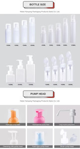 Most Popular Customizable 43Mm Plastic Cosmetic Foam Eyelash Bottle Foam Soap Bottle Face mouse Packaging - Product Image 6