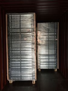 Venta caliente Almacenamiento directo de fábrica Soldado Metal Acero Malla de alambre Decking Premium Apilamiento Bastidores y estantes - Product Image 6