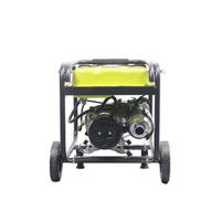 Générateur d'essence portable BISON CHINA BS2500 2500W, démarrage manuel, réservoir de carburant de 25L, 50/60Hz, usage domestique, sortie AC 220V/380V, Euro V