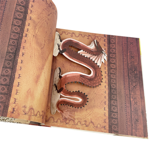 Bán Buôn Bìa Cứng Libro Puzzlecolor Cuộn Dây Ràng Buộc Hellboy Danh Mục Ảnh Truyện Tranh Mầm Non Cuốn Sách In Offset Dịch Vụ In Ấn - Product Image 4